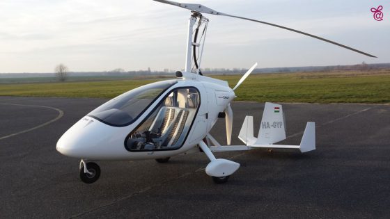 Gyrocopter vezetés