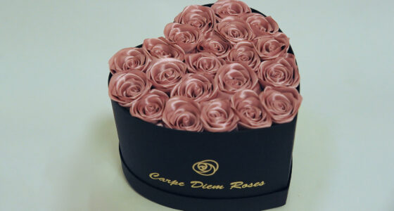 Carpe Diem Roses Selyemrózsa Box