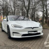 Tesla model S Plaid vezetés versenypályán